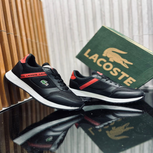 LACOSTE ROJO NEGRO