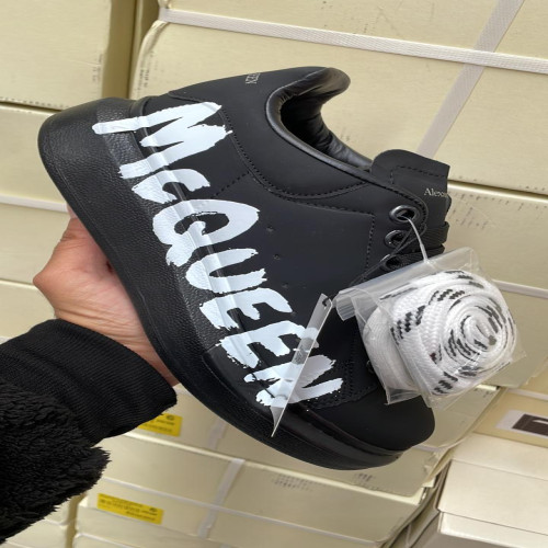 Alexander Mcqueen Negro Grafiti 