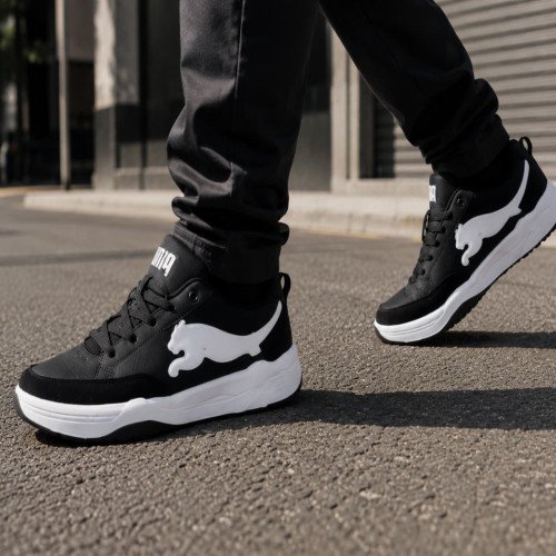Puma Negro blanco 