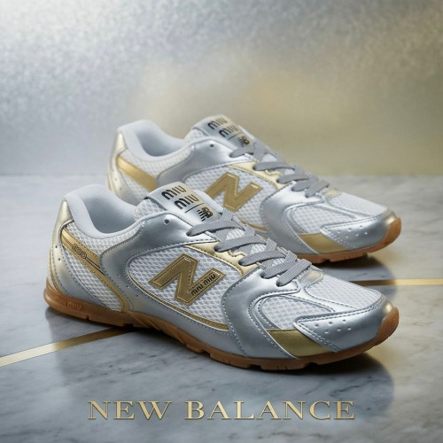 Miu Miu NB Grs/Oro
