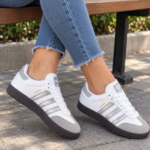 Samba blanco plata