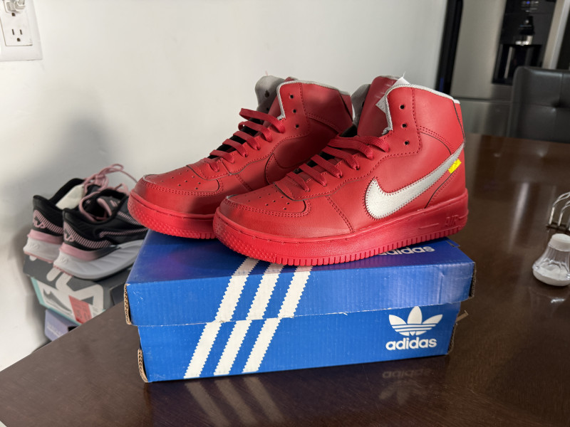 AF1 ROJA BOTA