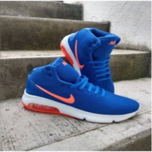 NIKE BOTIN AZUL NARANJA #035