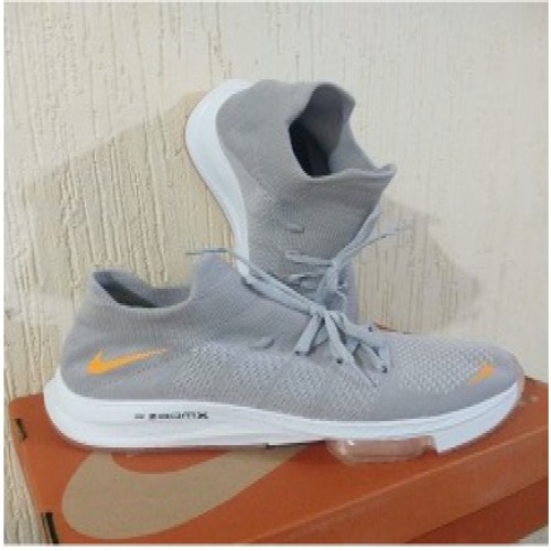 NIKE CALSETIN GRIS NARANJA #002 